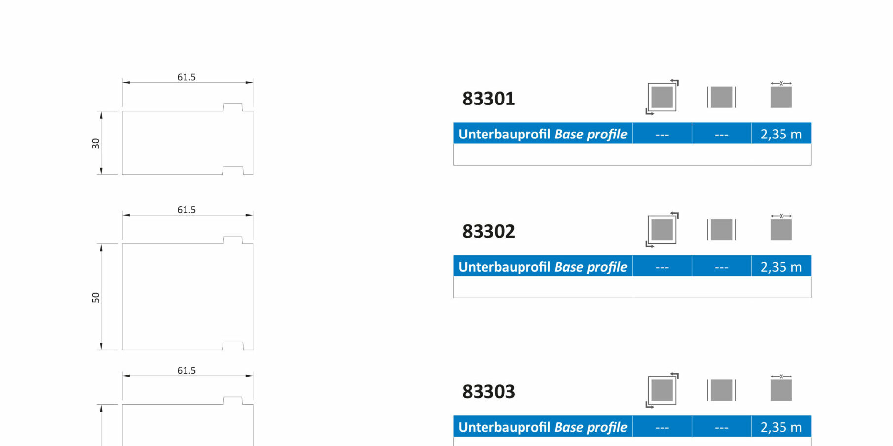 Kundeninfo_Unterbauprofile AT 740 SI